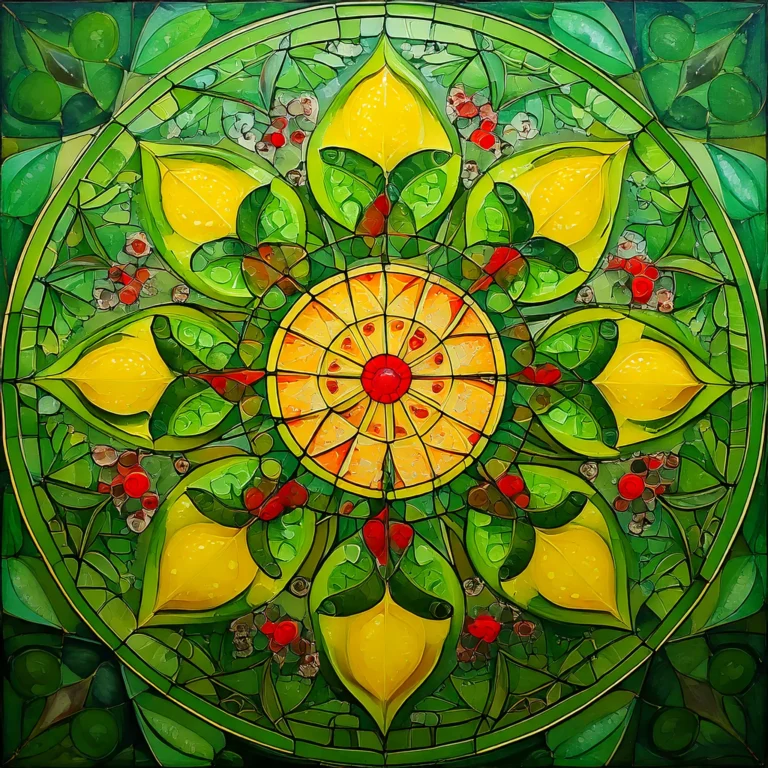Mandala grün